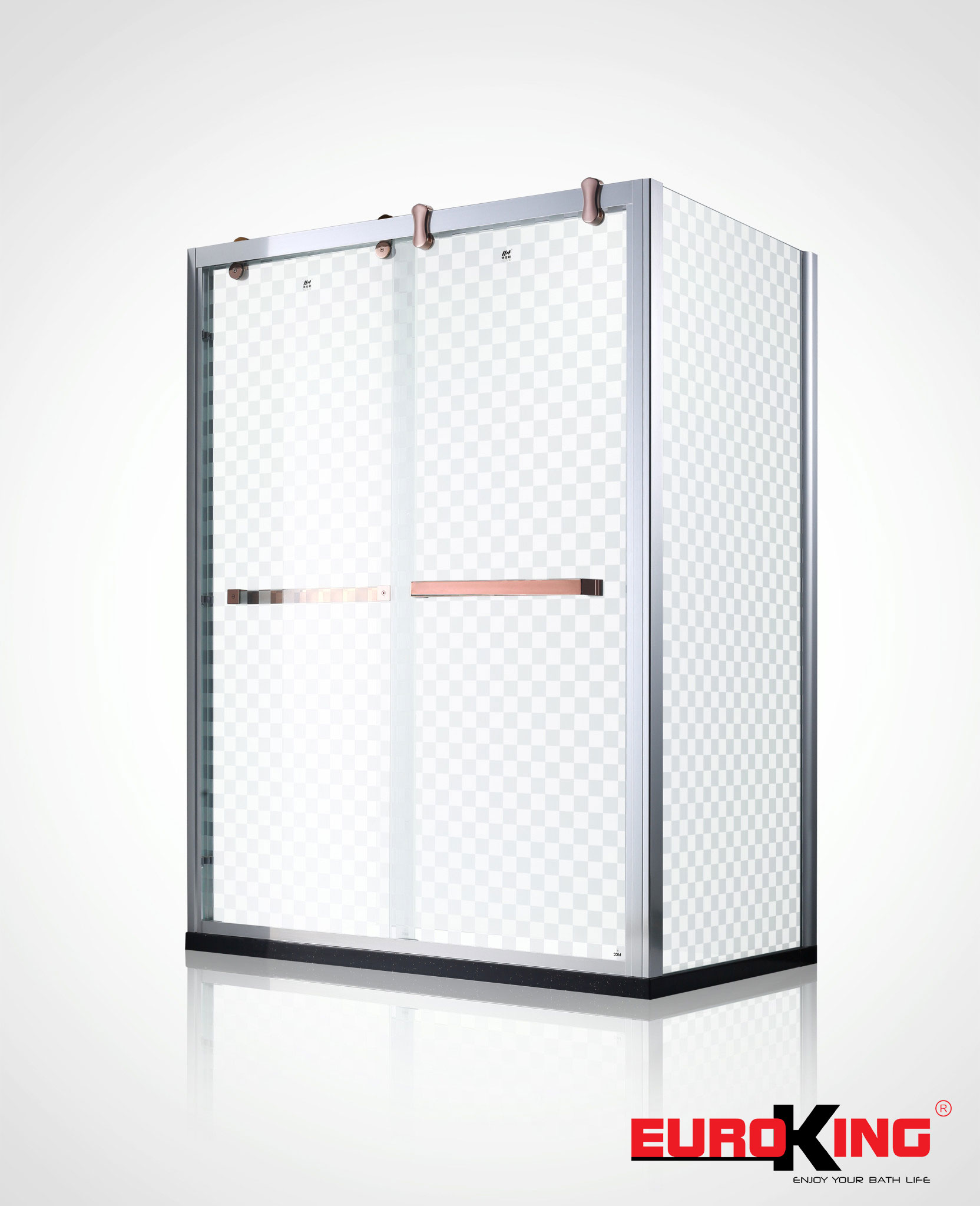 Bồn tắm đứng vách kính Euroking EU-4512