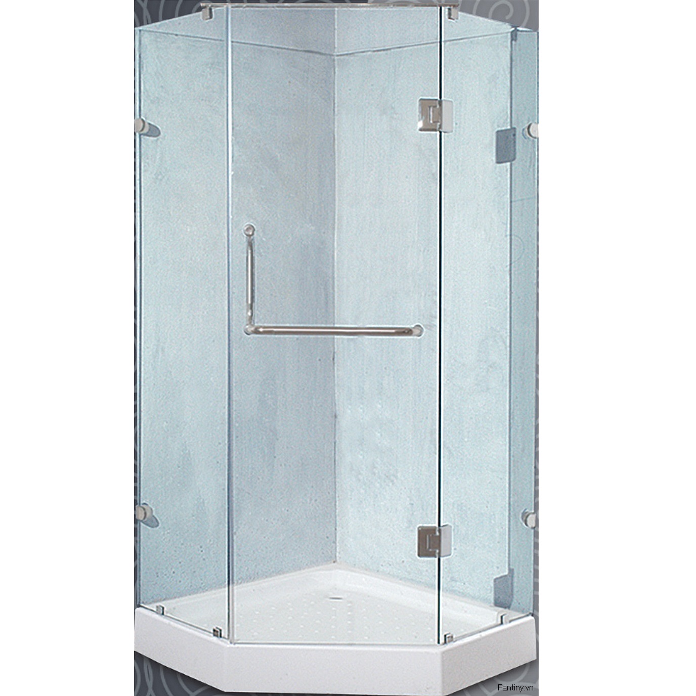 Bồn tắm đứng vách kính Fantiny MBG 95H
