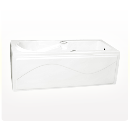 Bồn tắm thẳng có yếm Tân Á Đại Thành Rossi RB812