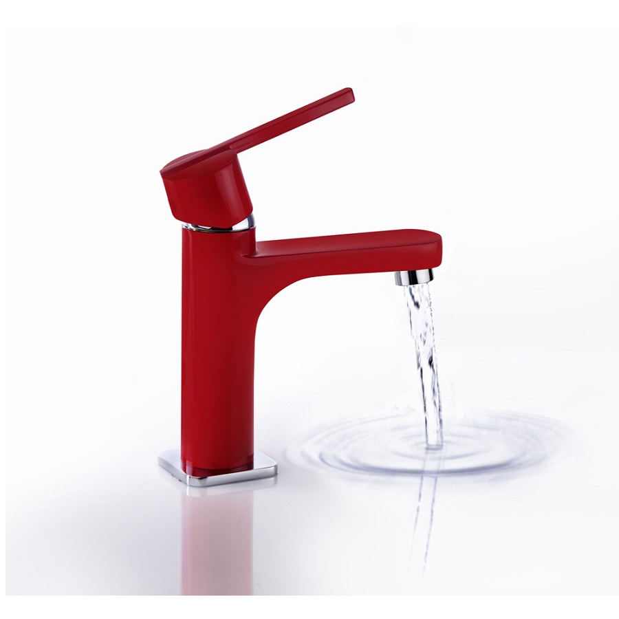 Vòi Lavabo Teka Aura (đỏ)