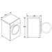 Máy giặt kết hợp sấy Hafele HWD-F60A