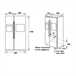 Tủ lạnh Hafele HF-SBSIC