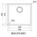 Chậu rửa Franke BOX 210 45