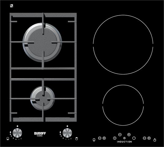 Bếp Gas Kết Hợp Từ Dudoff Grani Z0202