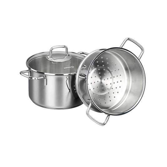 Bộ nồi hấp Korkmaz Perla A1521
