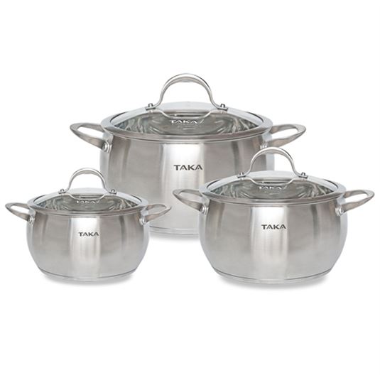 Bộ nồi inox Taka NI03T