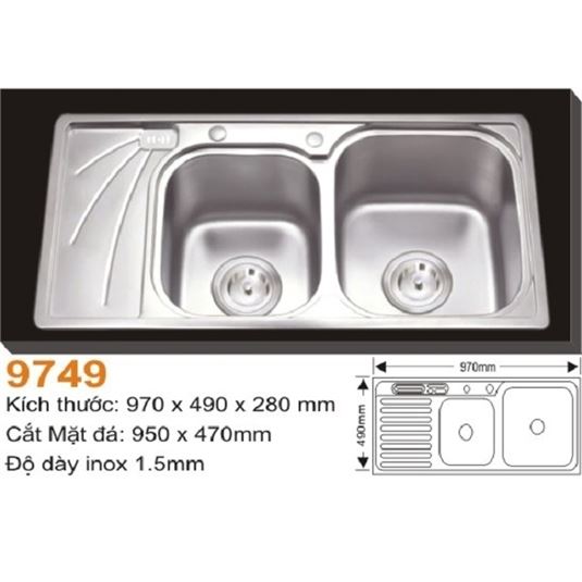 Chậu rửa AMTS 9749