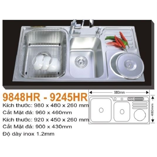 Chậu rửa AMTS 9848HR-9245HR