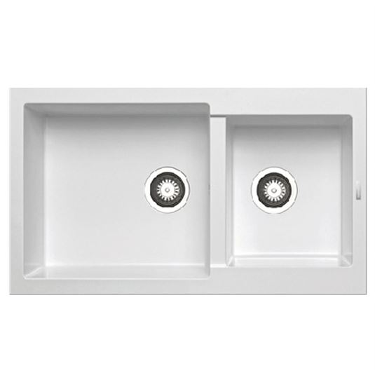 Chậu rửa Hafele Eros HS-G8650 White