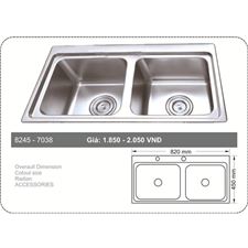 Chậu rửa Topy 8245