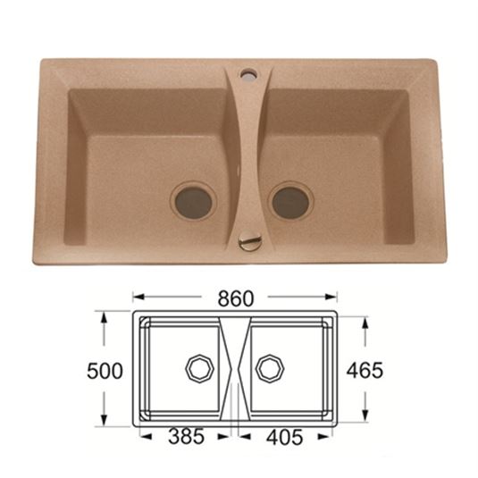 Chậu rửa Topy 8650-HQ