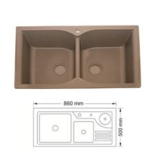 Chậu rửa Topy HP8650Đ