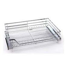 Giá đa năng âm tủ inox nan EuroGold-14159