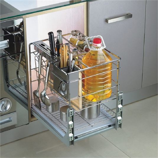 Giá gia vị inox nan vuông EuroGold