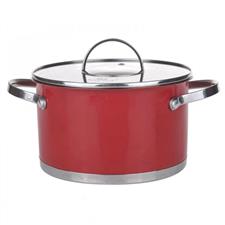 Nồi Inox có vung kính SM6974