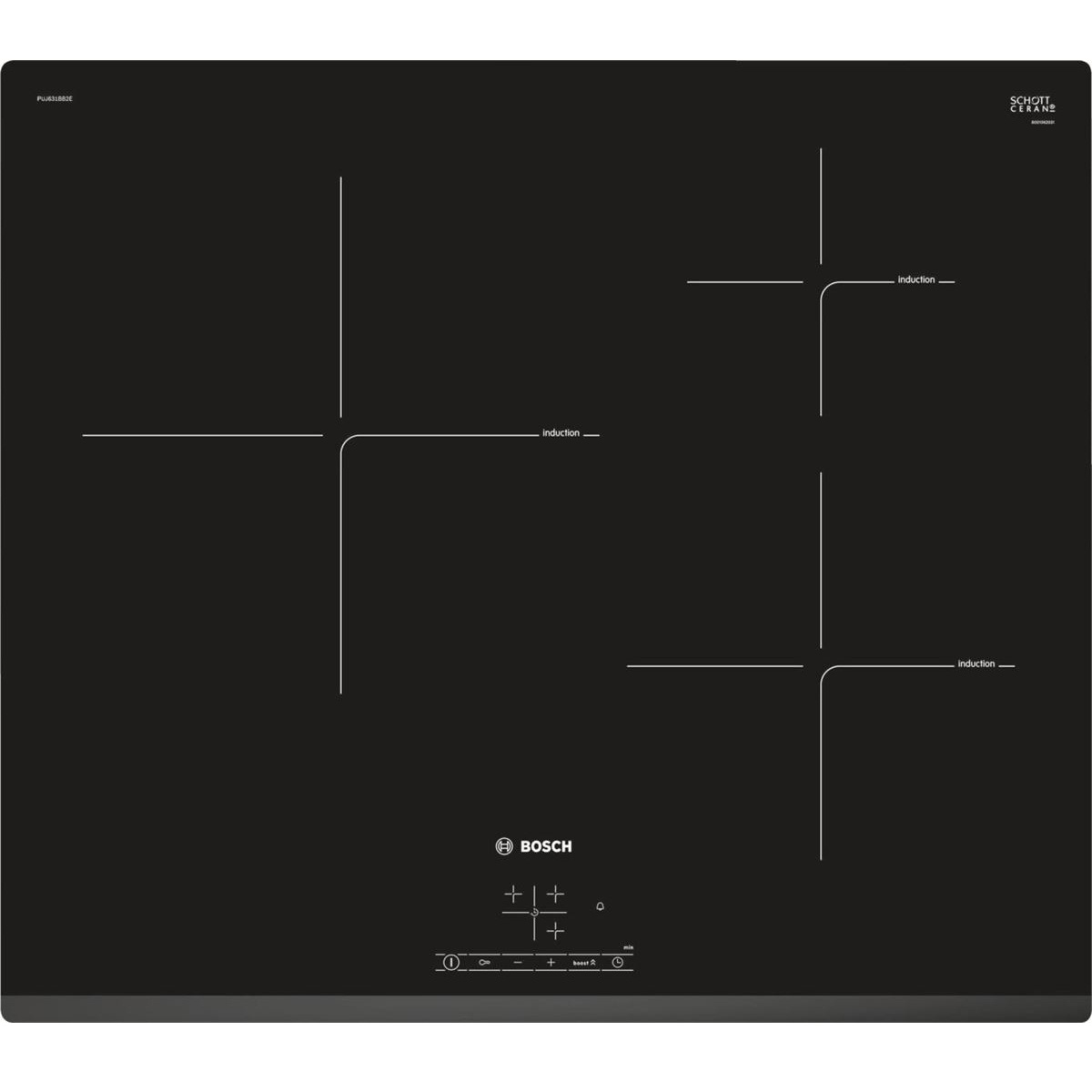 Bếp từ Bosch PUJ611BB1E Bếp từ Bosch PUJ611BB1E
