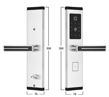 Khóa cửa thông minh Kassler KL-667- MÀU BẠC (App Bluetooth mobile)