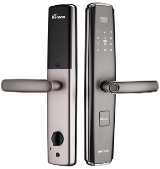 Khóa cửa vân tay - App Wifi Demax SL666 RM (Màu Đồng) - Công Nghệ Đức