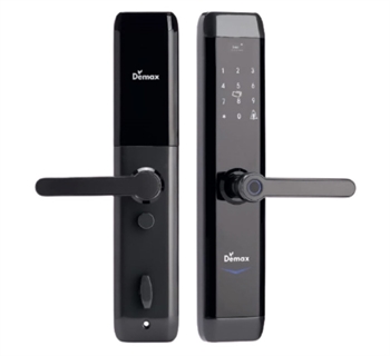 Khóa cửa vân tay Demax SL768 BN- MÀU ĐEN - Của Đức