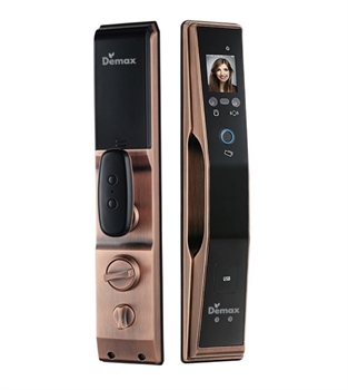 Khóa cửa vân tay, nhận dạng khuôn mặt Face ID Demax SL966 AC - Của Đức