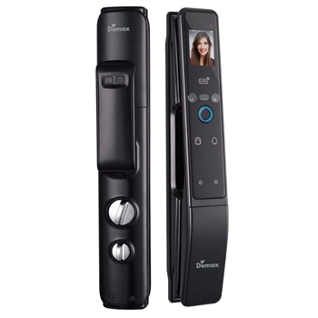 Khoá cửa vân tay, nhận diện khuôn mặt Face ID -3D Demax SL968 BN - Face ID - Của Đức