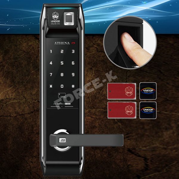 Khóa cửa vân tay Unicor UN-9000BS-F