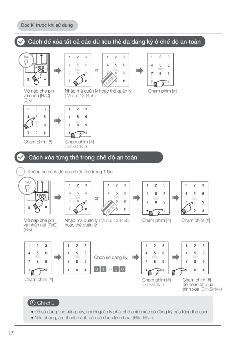 Khóa điện tử Hafele EL9000 - TCS-18 Khóa điện tử Hafele EL9000 - TCS-18