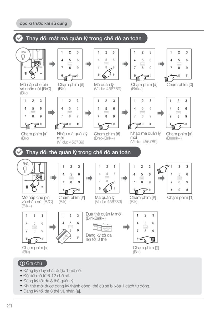 Khóa điện tử Hafele EL9000 - TCS-22 Khóa điện tử Hafele EL9000 - TCS-22