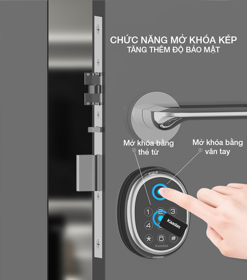 Khóa điện tử Kaadas M9-4