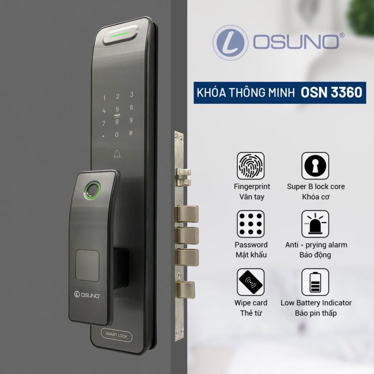 Khóa điện tử Osuno OSN3360-2