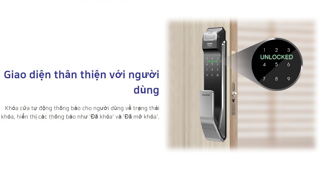 Tính năng khóa điện tử SamSung SHS P717 - 5