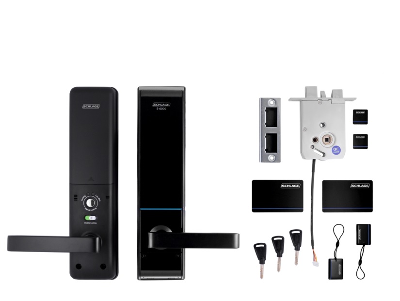 Cấu tạo khóa điện tử Schlage S6000