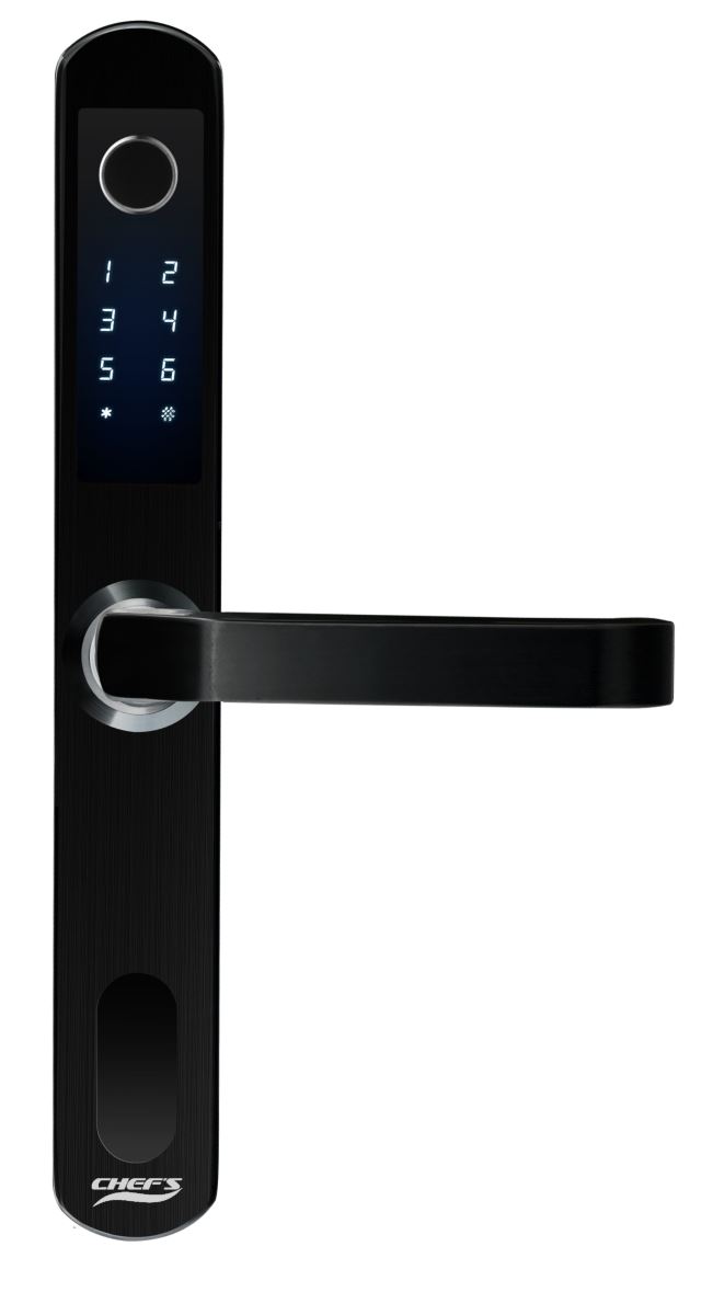 Khóa vân tay cửa nhôm Chefs EH-A11RBT-1-1 Khóa vân tay cửa nhôm Chefs EH-A11RBT-1
