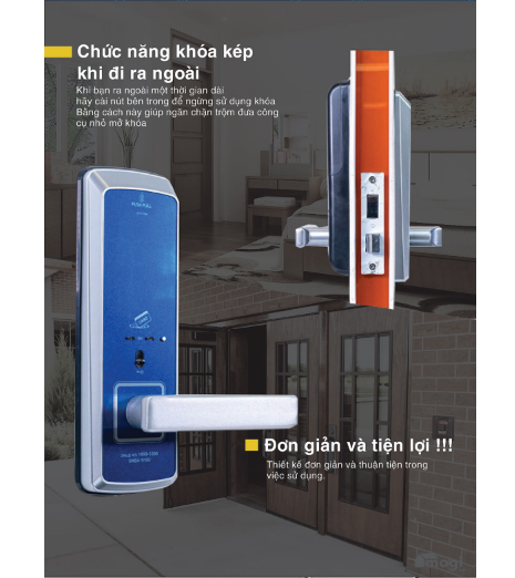 Khóa vân tay BABA 8700 - 2