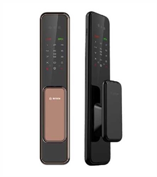 Khóa vân tay Bosch EL600B EU (Màu Đồng / Màu Đen) - mở cửa khuôn mặt