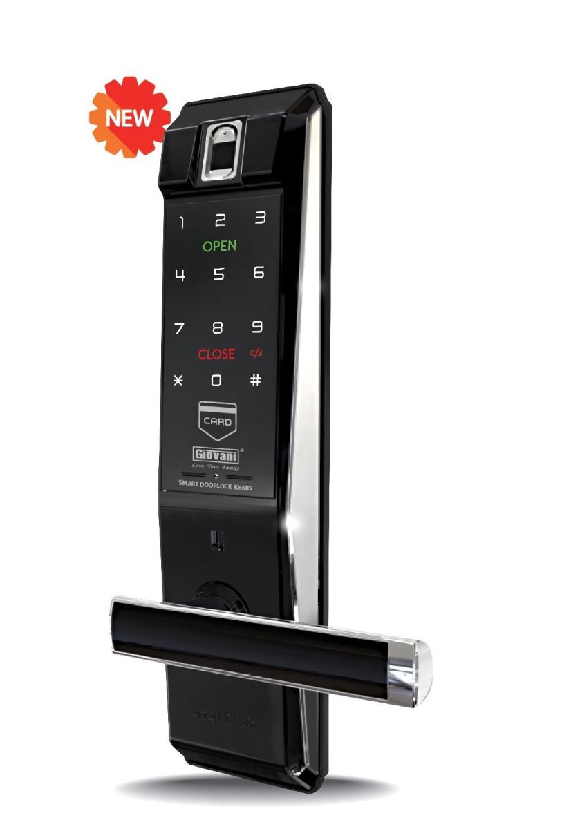 Khóa vân tay Giovani GSL - K66BS Khóa vân tay Giovani GSL - K66BS