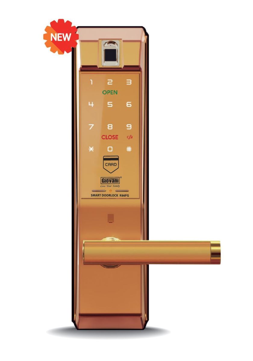 Khóa vân tay Giovani GSL - K66FG Khóa vân tay Giovani GSL - K66FG