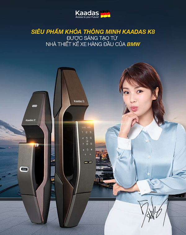 Khóa điện tử Kaadas K8 Khóa điện tử Kaadas K8