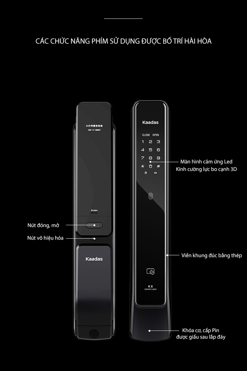 Khóa vân tay Kaadas KT-X -1