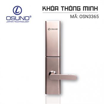 Khóa vân tay Osuno OSN3365- Nắp trượt tự động