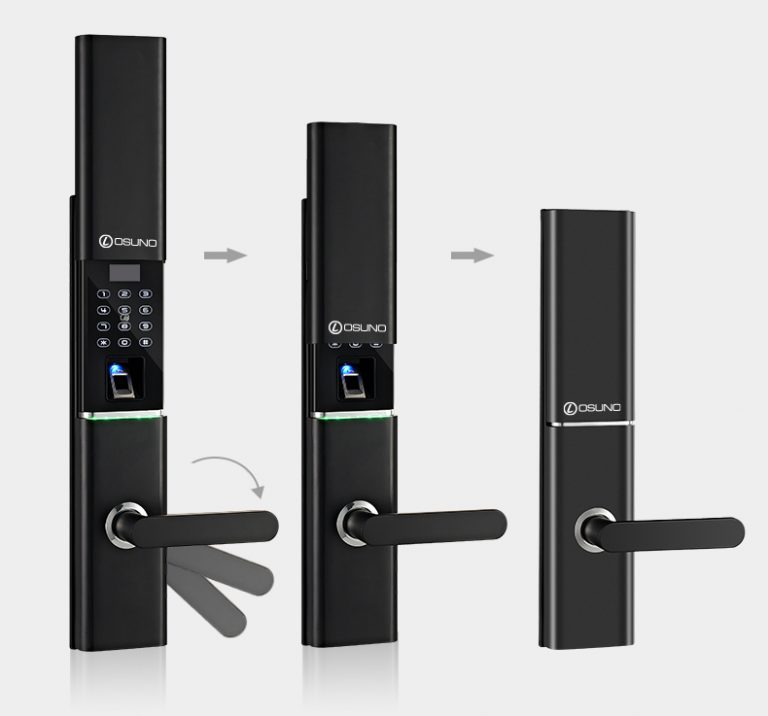 Khóa vân tay Osuno 3365- Nắp trượt tự động-4