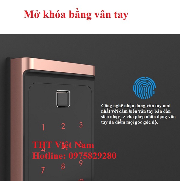 khóa cửa vân tay samsung SHP-DR719