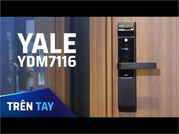 Khóa vân tay Yale YDM 7116 MB tiêu chuẩn Mỹ và Châu Âu