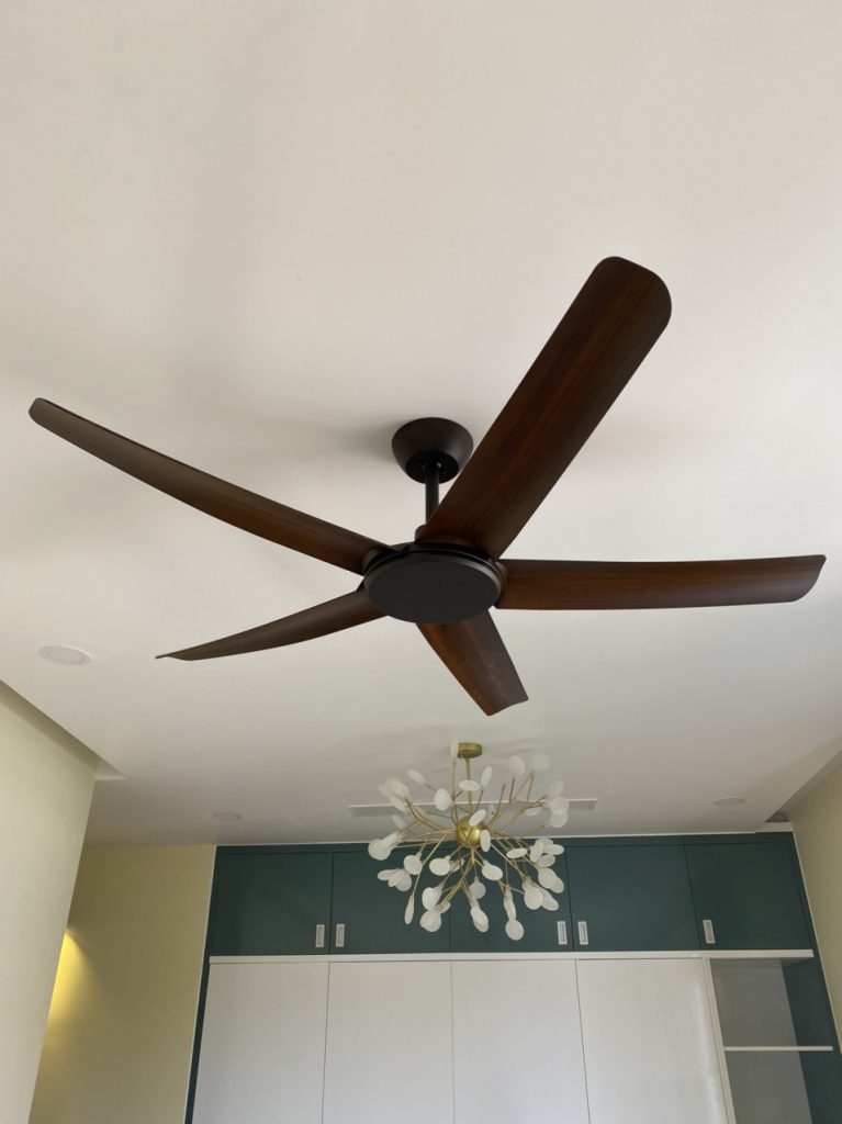 Quạt trần Hero WN Led ( màu nâu sẫm)-1