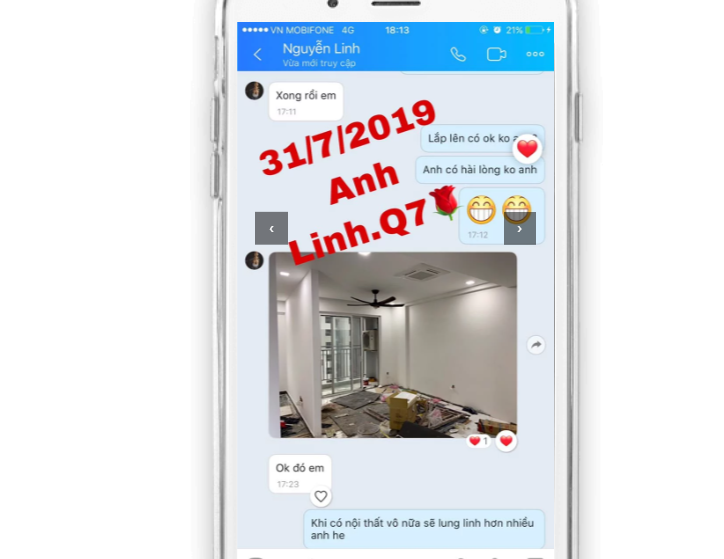 Quạt trần Hero WN Led ( màu nâu sẫm)-2