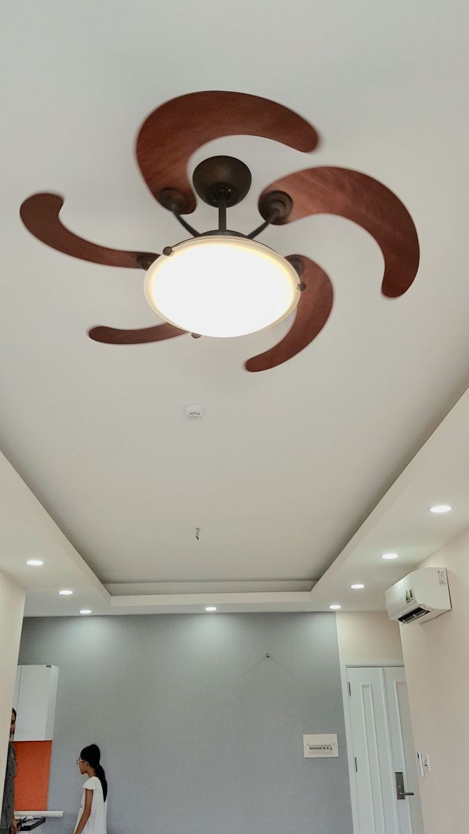 Quạt trần Sole Wood hiện đại-2 Quạt trần Sole Wood hiện đại-2