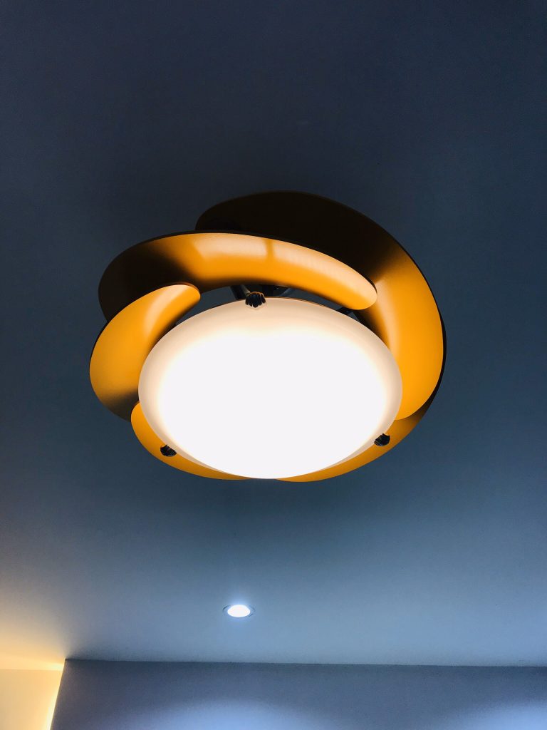 Quạt trần Sole Yellow-2