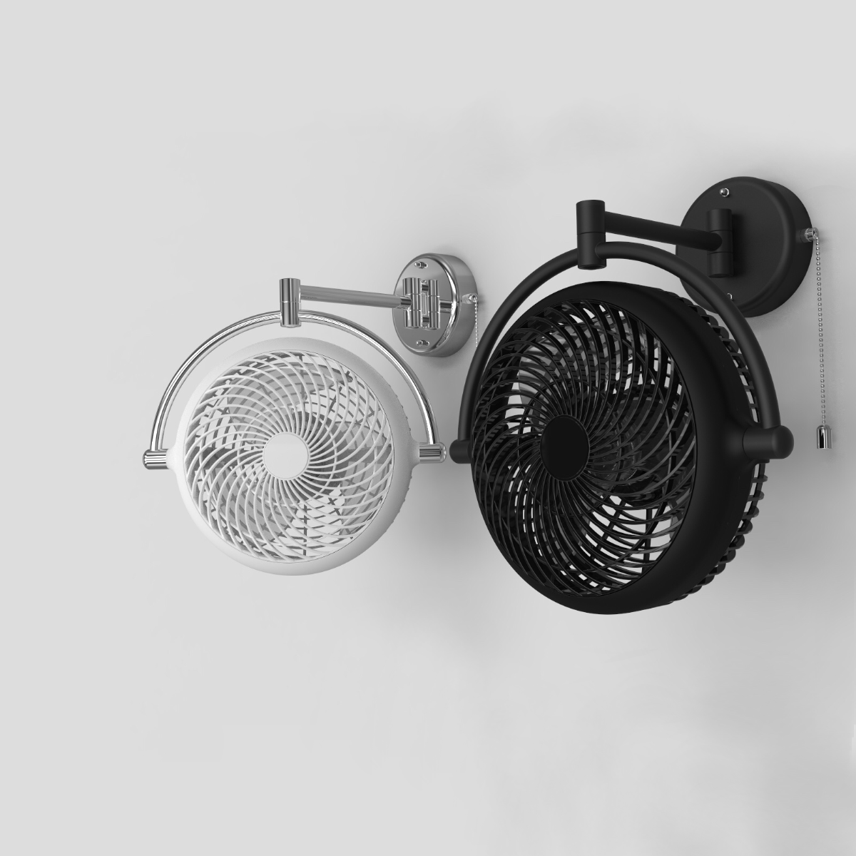 Quạt treo tường VIVI ( đen, trắng)-1 Quạt treo tường VIVI ( đen, trắng)-1