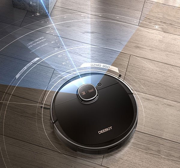 Robot hút bụi Ecovacs Ozmo T8 bản quốc tế-3