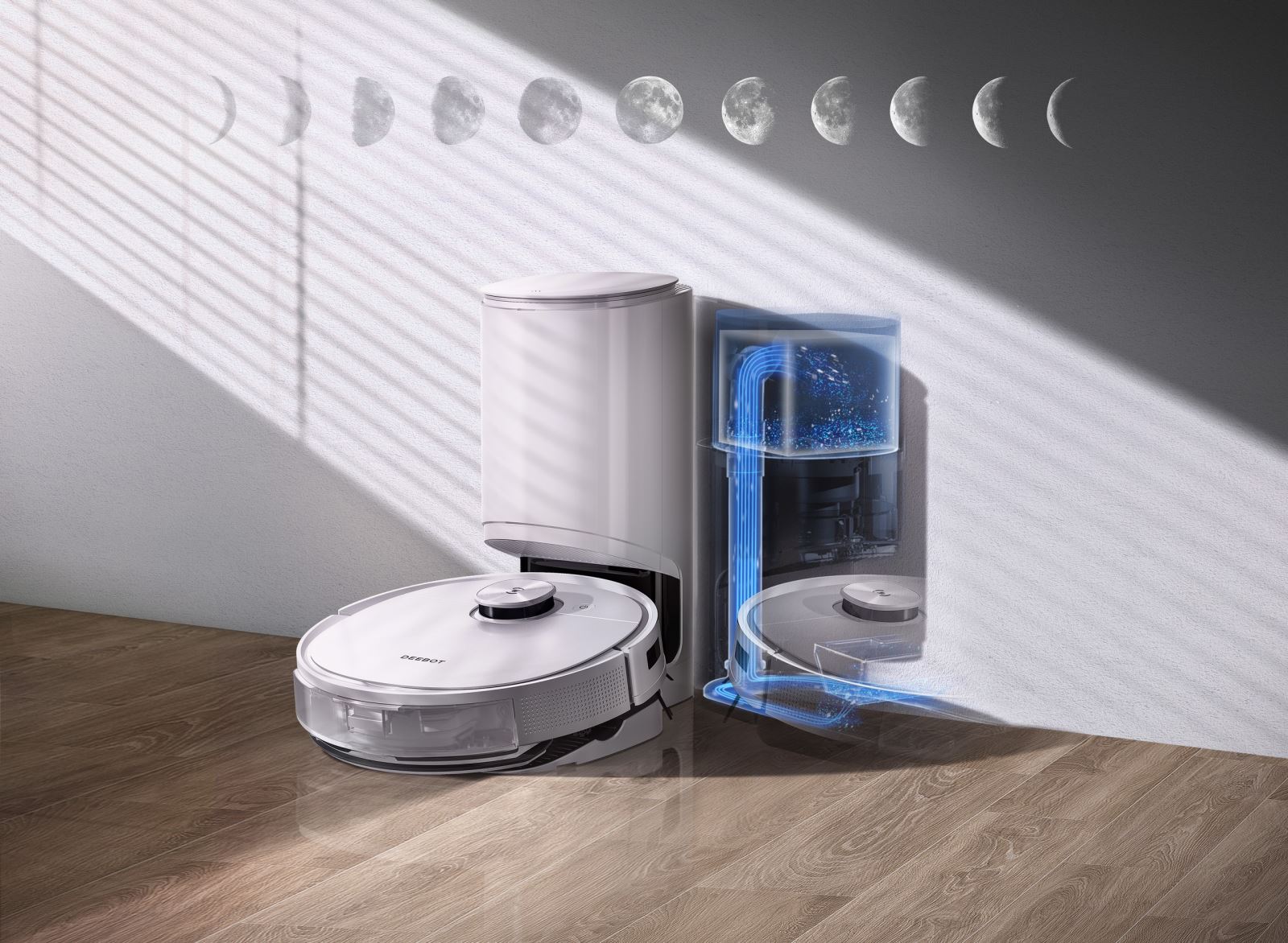 Robot hút bụi lau nhà Ecovacs Deebot T9 Power-3